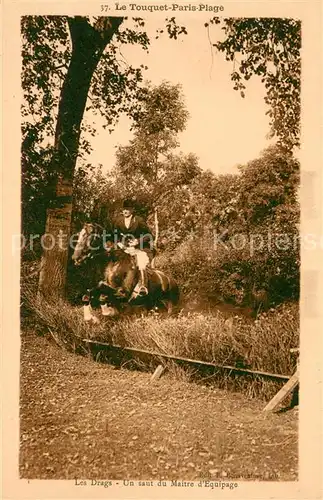 AK / Ansichtskarte Paris Plage Les Drags Un saut du Maitre d Equipage Paris Plage