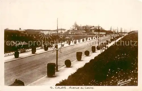 AK / Ansichtskarte Calais Avenue du Casno Calais