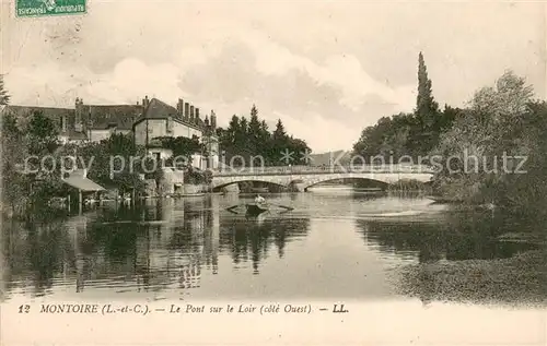 AK / Ansichtskarte Montoire sur le Loir Le Pont  Montoire sur le Loir