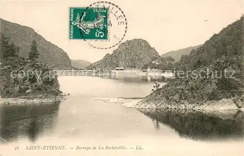 AK / Ansichtskarte Saint Etienne_Loire Barrage de La Rochetaillee Saint Etienne Loire