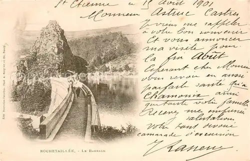 AK / Ansichtskarte Rochetaillee_Saint Etienne Le Barrage Rochetaillee_Saint