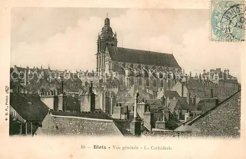 AK / Ansichtskarte Blois_Loir_et_Cher Vue generale La Cathedrale Blois_Loir_et_Cher