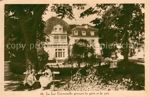 AK / Ansichtskarte Paris La Loi Universelle procure la paix et la joie Paris
