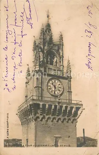 AK / Ansichtskarte Avignon_Vaucluse Tour Jacquemar a lHotel de Ville Avignon Vaucluse