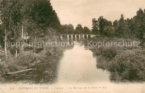 AK / Ansichtskarte Vouvray_Indre et Loire Le Barrage sur la Cisse Vouvray Indre et Loire