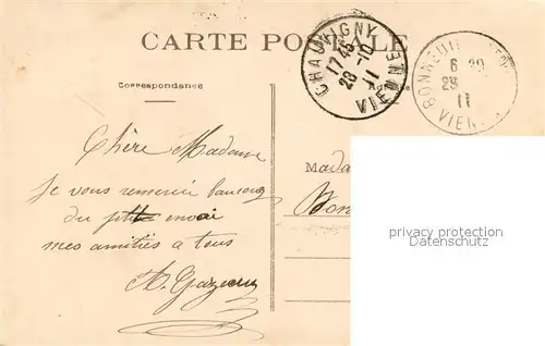 AK / Ansichtskarte Chauvigny Pont du Chemin de fer sur la Vienne Chauvigny