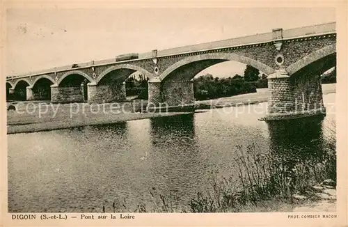AK / Ansichtskarte Digoin Pont sur la Loire Digoin