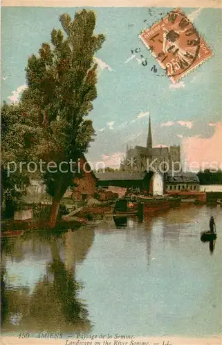 AK / Ansichtskarte Amiens Paysage de la Somme Amiens