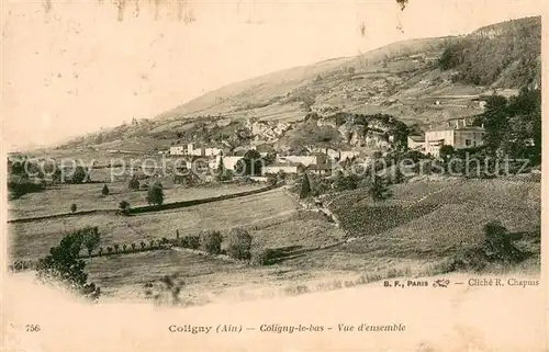 AK / Ansichtskarte Coligny Vue d ensemble du village Coligny