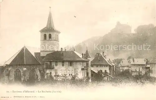 AK / Ansichtskarte La_Rochette_Chambery Vue d ensemble Eglise Chateau La_Rochette_Chambery