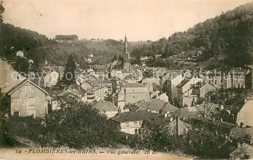 AK / Ansichtskarte Plombieres les Bains_Vosges Vue generale Plombieres les Bains