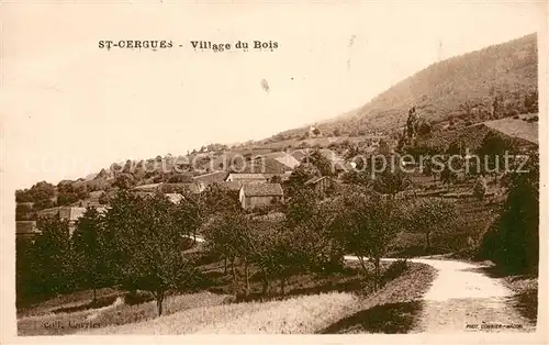 AK / Ansichtskarte Saint Cergues_France Village du bois 