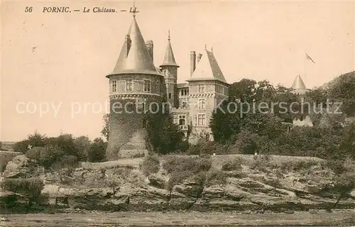 AK / Ansichtskarte Pornic Chateau Schloss Pornic