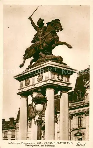 AK / Ansichtskarte Clermont_Ferrand Monument Vercingetorix par Bartholdi Clermont_Ferrand