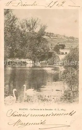 AK / Ansichtskarte Beaune_Cote_d_Or_Burgund Source de la Bouzaise Beaune_Cote_d_Or_Burgund