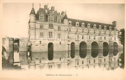 AK / Ansichtskarte Chenonceaux_Indre_et_Loire Chateau Schloss Chenonceaux_Indre