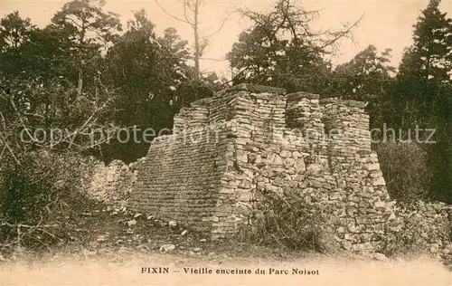 AK / Ansichtskarte Fixin Vieille enceinte du Parc Noisot Fixin