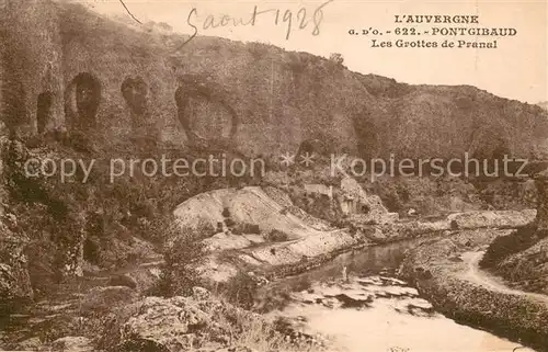 AK / Ansichtskarte Pontgibaud Les Grottes de Pranal Pontgibaud