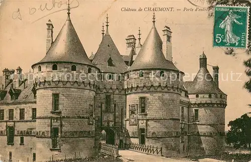 AK / Ansichtskarte Chaumont_Haute Marne Chateau de Chaumont Porte d entree Chaumont Haute Marne