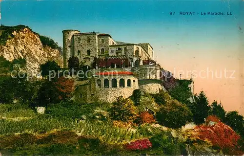 AK / Ansichtskarte Royat_Puy_de_Dome Le Paradis Royat_Puy_de_Dome