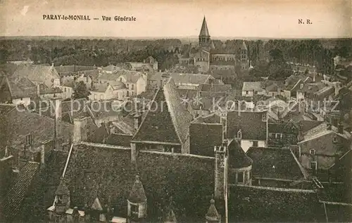 AK / Ansichtskarte Paray le Monial Vue generale Paray le Monial