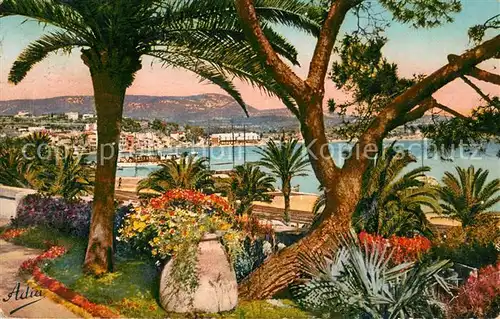 AK / Ansichtskarte Bandol sur Mer Vue generale prise du Beau Rivage Cap Bandol sur Mer