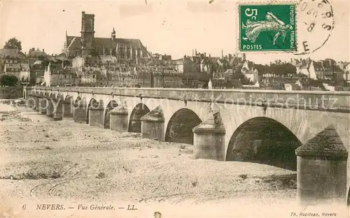 AK / Ansichtskarte Nevers_Nievre Vue Generale Nevers Nievre