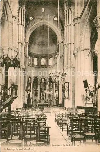 AK / Ansichtskarte Paray le Monial Interieur de la Basilique Paray le Monial