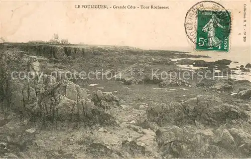 AK / Ansichtskarte Le_Pouliguen Grande Cote Tour Rochereau Le_Pouliguen