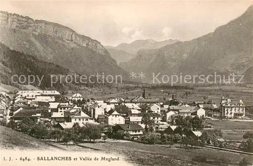 AK / Ansichtskarte Sallanches et Vallee de Magland Sallanches