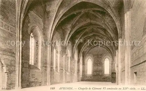 AK / Ansichtskarte Avignon_Vaucluse Chapelle de Clement VI  Avignon Vaucluse