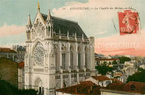 AK / Ansichtskarte Angouleme La Chapelle des Bezines Angouleme