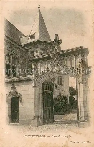 AK / Ansichtskarte Montrichard Porte de l Horloge Montrichard