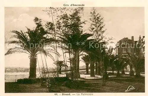AK / Ansichtskarte Dinard_Ille_et_Vilaine_Bretagne La Palmeraie Dinard_Ille