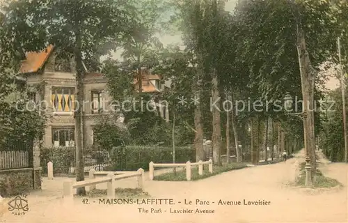 AK / Ansichtskarte Maisons Laffitte Le Parc Avenue Lavoisier  Maisons Laffitte
