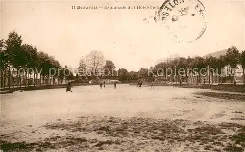 AK / Ansichtskarte Beauvais_Oise Esplanade de lHotel Dien 