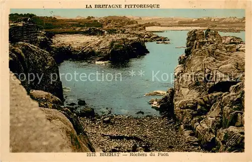 AK / Ansichtskarte Ile de Brehat Rochers du Paon Ile de Brehat