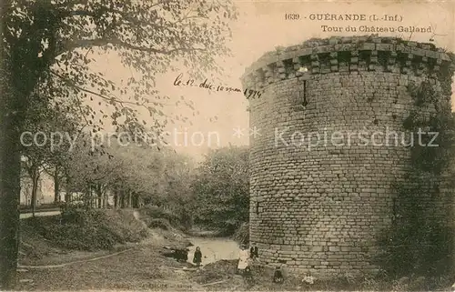 AK / Ansichtskarte Guerande Tour du Chateau Galland Guerande