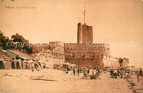 AK / Ansichtskarte Fouras_Charente Maritime Le Chateau fort Fouras Charente Maritime