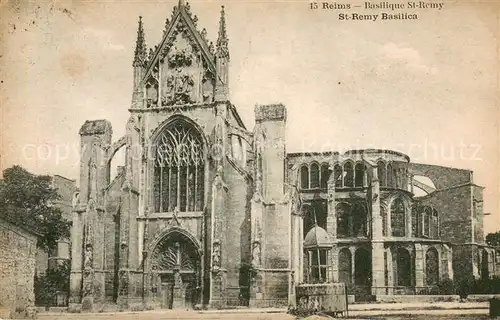 AK / Ansichtskarte Reims_Champagne_Ardenne Basilique St Remy Reims_Champagne_Ardenne