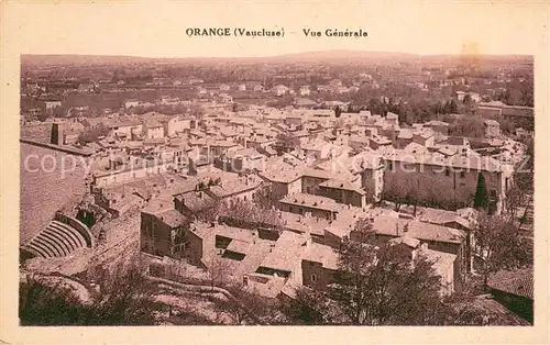 AK / Ansichtskarte Orange_Vaucluse Vue generale Orange Vaucluse