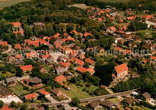 AK / Ansichtskarte Dornum_Ostfriesland Fliegeraufnahme Dornum_Ostfriesland