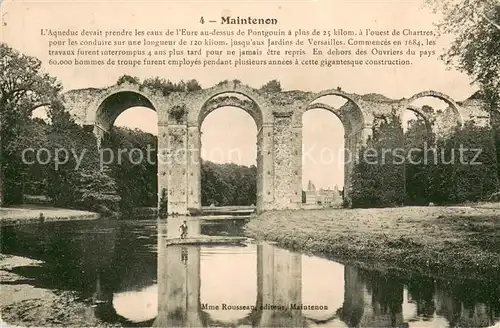 AK / Ansichtskarte Maintenon Aqueduc Maintenon