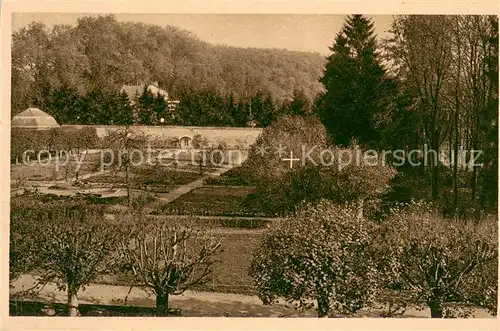 AK / Ansichtskarte Paray le Monial Jardin du Monastere de la Visitation Bosquet de Noisetiers Paray le Monial