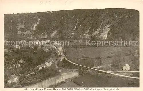AK / Ansichtskarte Saint Leonard des Bois Vue generale Alpes Mancelles Saint Leonard des Bois