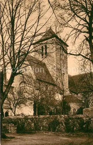 AK / Ansichtskarte Solesmes_Sarthe Clocher de l eglise abbatiale Saint Pierre Solesmes_Sarthe