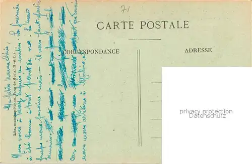 AK / Ansichtskarte Paray le Monial Cenacle Maison de Retraites vue interieur Paray le Monial