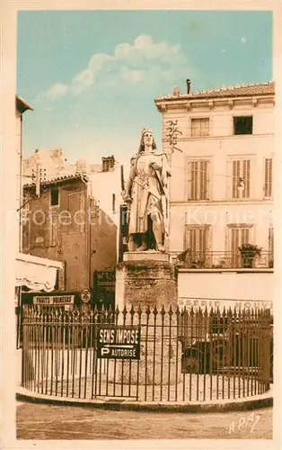 AK / Ansichtskarte Orange_Vaucluse Statue de Raimbaud Comte d Orange Orange Vaucluse