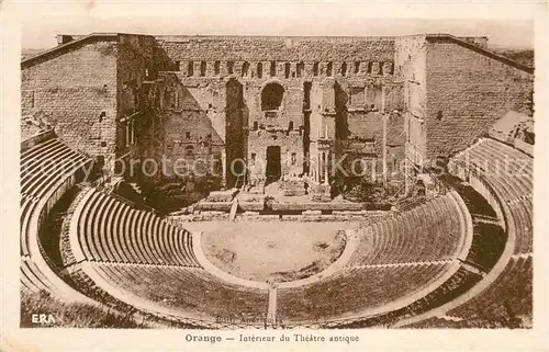 AK / Ansichtskarte Orange_Vaucluse Interieur du Theatre antique Orange Vaucluse