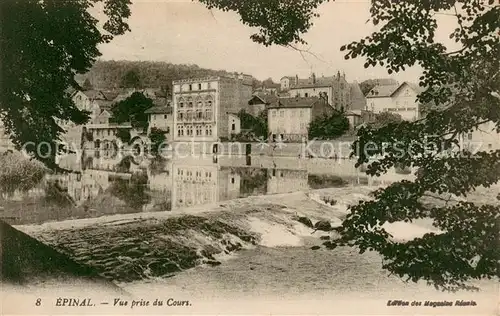 AK / Ansichtskarte Epinal_Vosges Vue prise du Cours Epinal Vosges
